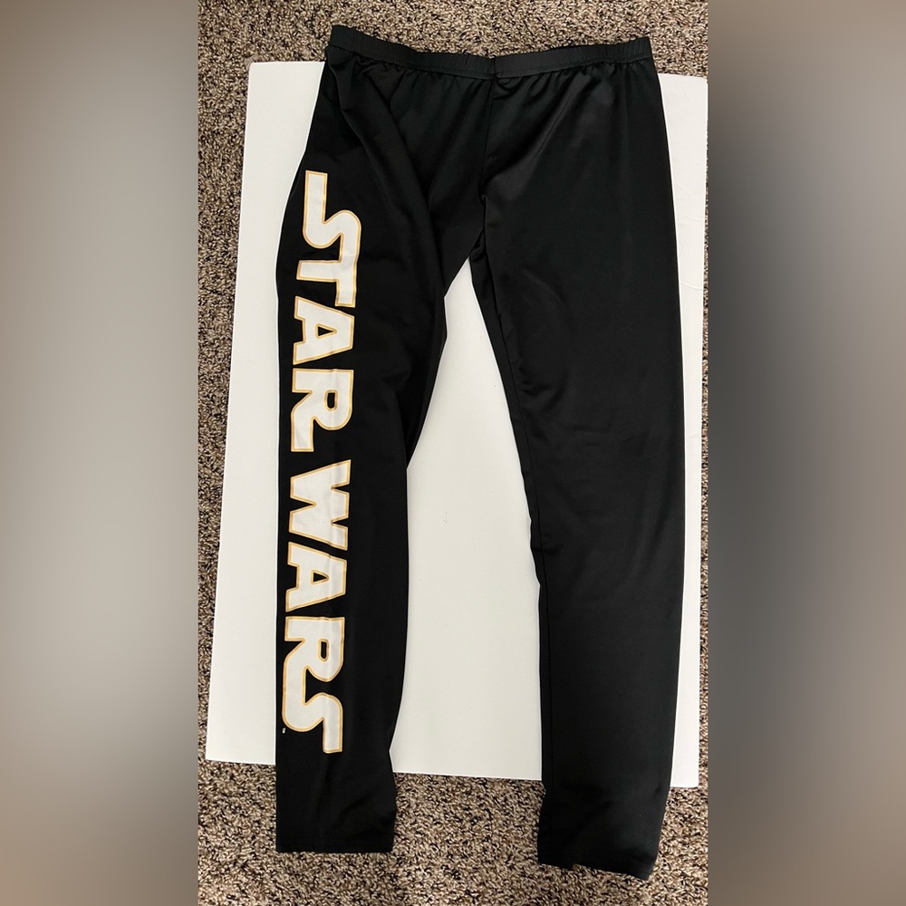 Star Wars Black and Gold Leggings